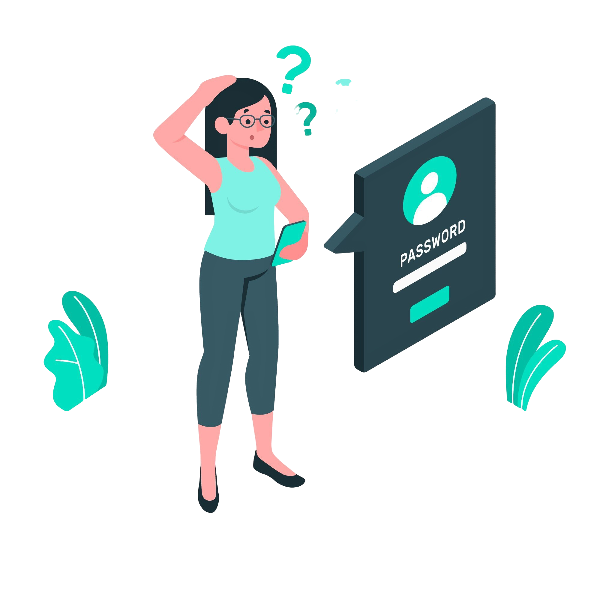 Forgot password illustration